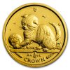 2000 Isle of Man 1/10 oz Gold Scottish Kitten