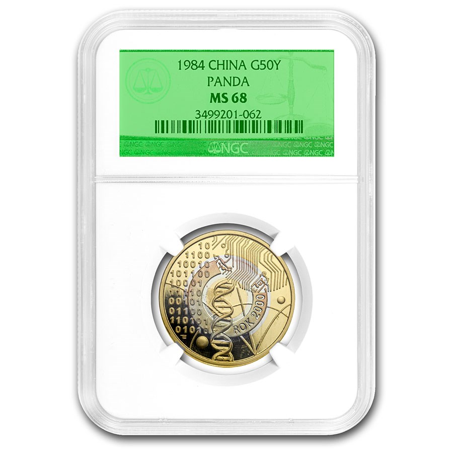 2000 MW Poland Gold/Silver 200 Zoltych The Millennium PF-69 NGC