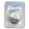 2000-P Library of Congress $1 Silver Commem MS-70 PCGS