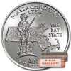 2000-P Massachusetts Statehood Quarter 40-Coin Roll BU