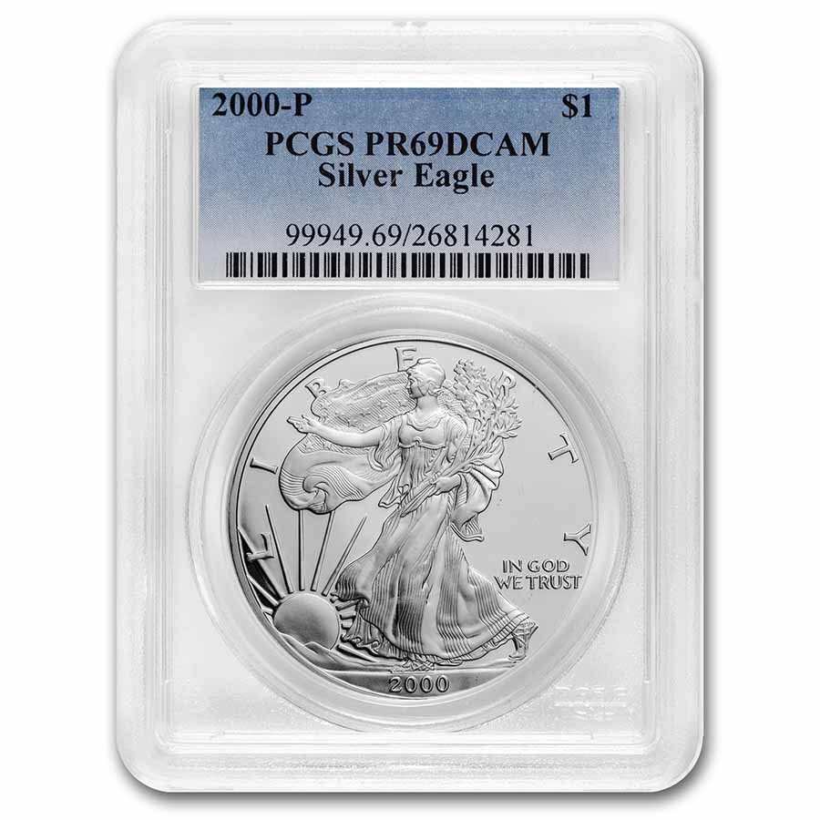 2000-P Proof American Silver Eagle PR-69 PCGS