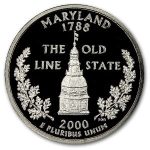 2000-S Maryland State Quarter Gem Proof
