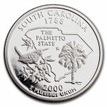 2000-S South Carolina State Quarter Proof (Silver)