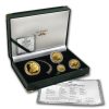 2000 South Africa 4-Coin Gold Natura Sable Antelope Proof Set