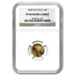 2000-W 1/10 oz Proof American Gold Eagle PF-69 NGC