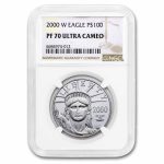 2000-W 1 oz Proof American Platinum Eagle PF-70 UCAM NGC