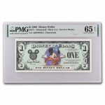 2001 $1.00 (AA) Sorcerer Mickey PMG-65 EPQ (DIS#71)
