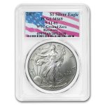 2001 American Silver Eagle MS-69 PCGS (World Trade Center)
