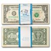 2001 (B-New York) $1.00 FRN AU det (Fr#1926-B), 100 consecutive