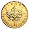 2001 Canada 1/2 oz Gold Maple Leaf BU