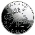2001 Canada Silver Dollar Proof (Canada National Ballet)