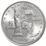 2001-D New York State Quarter BU
