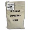 2001-D Rhode Island Statehood Quarter $25 Sealed Mint Bag BU