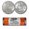 2001-D Vermont Statehood Quarter 40-Coin Roll BU