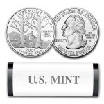 2001-D Vermont Statehood Quarter 40-Coin Roll (Mint Wrapped)