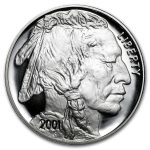 2001-P Buffalo $1 Silver Commem Proof (Capsule only)