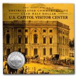2001-P Capitol Visitor Center 1/2 Dollar Clad Commem BU (Card)