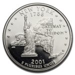 2001-S New York State Quarter Gem Proof (Silver)