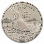 2001-S Rhode Island State Quarter Gem Proof