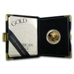 2001-W 1/2 oz Proof American Gold Eagle (w/Box & COA)