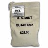 2002-D Indiana State Quarter $25 Sealed Mint Bag BU