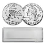 2002-D Louisiana Statehood Quarter 40-Coin Roll BU