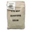 2002-D Mississippi State Quarter $25 Sealed Mint Bag BU