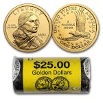 2002-D Sacagawea Dollar (25-Coin Roll) BU