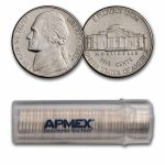 2002-P Jefferson Nickel 40-Coin Roll BU