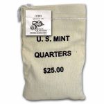 2002-P Ohio Statehood Quarter $25 Sealed Mint Bag BU