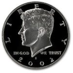 2002-S Kennedy Half Dollar Gem Proof