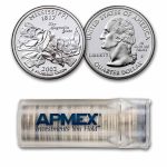 2002-S Mississippi State Quarter Proof 40-Coin Roll (Silver)