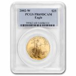 2002-W 1/2 oz Proof American Gold Eagle PR-69 PCGS