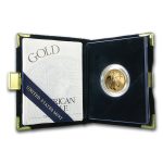 2002-W 1/2 oz Proof American Gold Eagle (w/Box & COA)