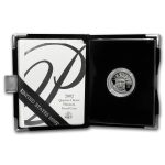 2002-W 1/4 oz Proof American Platinum Eagle (w/Box & COA)