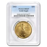 2003 1 oz American Gold Eagle MS-69 PCGS