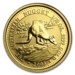 2003 Australia 1/10 oz Gold Nugget