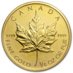 2003 Canada 1/4 oz Gold Maple Leaf BU