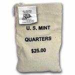 2003-D Alabama Quarter $25 Sealed Mint Bag BU