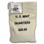 2003-P Maine State Quarter $25 Sealed Mint Bag BU