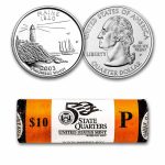 2003-P Maine Statehood Quarter 40-Coin Roll (Mint Wrapped)