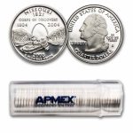 2003-S Missouri State Quarter Gem Proof (Silver) 40-Coin Roll