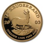 2003 South Africa 1/2 oz Proof Gold Krugerrand