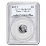 2003-W 1/10 oz Proof American Platinum Eagle PR-69 PCGS