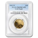 2003-W 1/4 oz Proof American Gold Eagle PR-69 DCAM PCGS