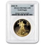 2003-W 1 oz Proof American Gold Eagle PR-70 DCAM PCGS