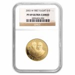 2003-W Gold $10 Commem First Flight Centennial PF-69 NGC