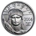 2004 1/10 oz American Platinum Eagle BU
