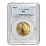 2004 1/2 oz American Gold Eagle MS-69 PCGS