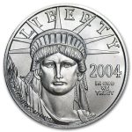 2004 1/2 oz American Platinum Eagle BU